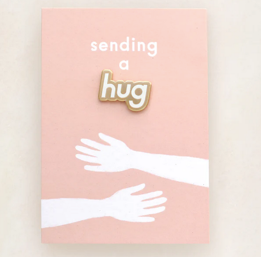 Bene Box - Hug Enamel Pin - Exam Care Package