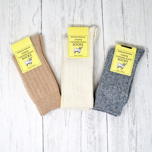 Cashmere Blend Socks - Christmas Gift - Bene Box